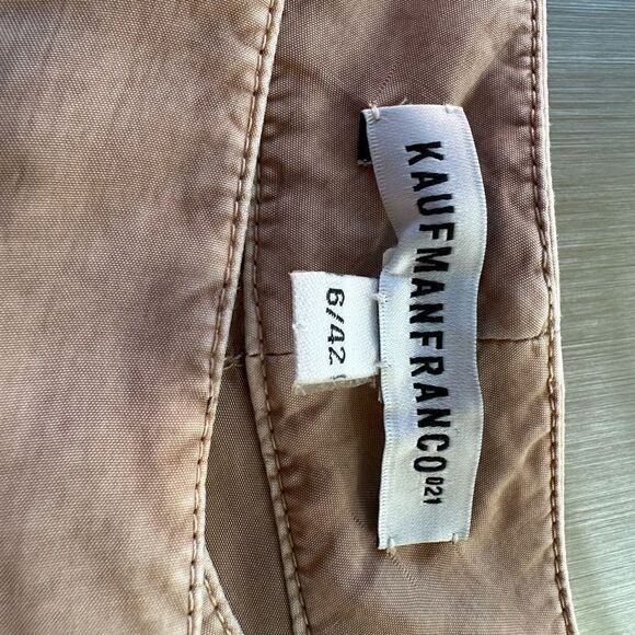 KAUFMANFRANCO tan cargo pants size 6 - Picture 11 of 15